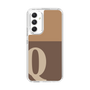 Slim Protection Case［ Original - initial two tone - Q brown ］