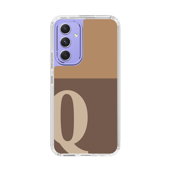 Slim Protection Case［ Original - initial two tone - Q brown ］