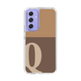 Slim Protection Case［ Original - initial two tone - Q brown ］