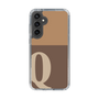 Slim Protection Case［ Original - initial two tone - Q brown ］