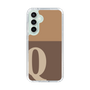 Slim Protection Case［ Original - initial two tone - Q brown ］