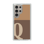Slim Protection Case［ Original - initial two tone - Q brown ］
