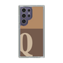 Slim Protection Case［ Original - initial two tone - Q brown ］