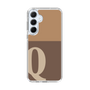 Slim Protection Case［ オリジナル - initial two tone - Q brown ］