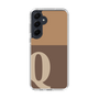 Slim Protection Case［ オリジナル - initial two tone - Q brown ］