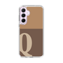 Slim Protection Case［ オリジナル - initial two tone - Q brown ］