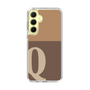 Slim Protection Case［ オリジナル - initial two tone - Q brown ］
