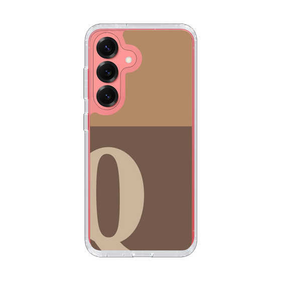 Slim Protection Case［ Original - initial two tone - Q brown ］