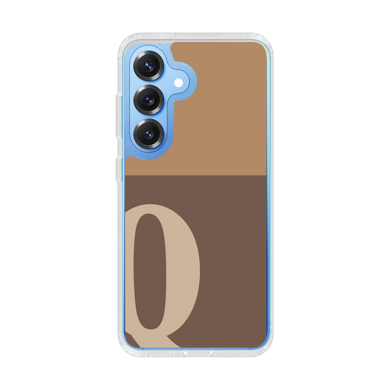 Slim Protection Case［ Original - initial two tone - Q brown ］
