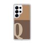 Slim Protection Case［ Original - initial two tone - Q brown ］