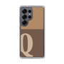 Slim Protection Case［ Original - initial two tone - Q brown ］