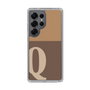 Slim Protection Case［ Original - initial two tone - Q brown ］
