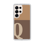 Slim Protection Case［ Original - initial two tone - Q brown ］