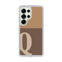 Slim Protection Case［ Original - initial two tone - Q brown ］