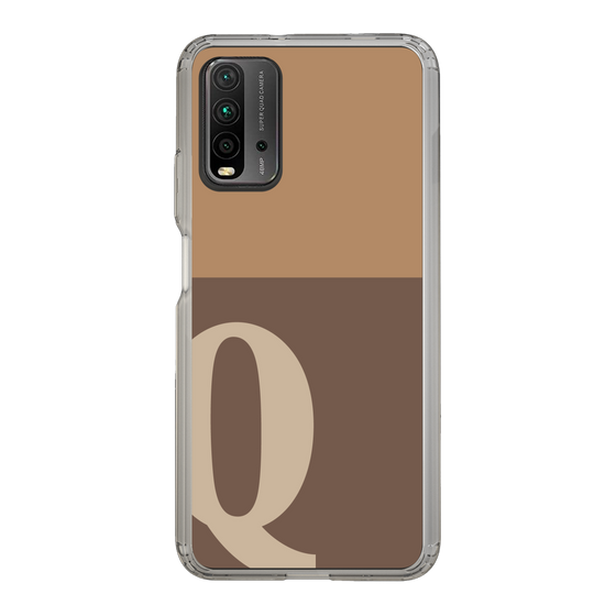 Slim Protection Case［ Original - initial two tone - Q brown ］