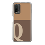 Slim Protection Case［ Original - initial two tone - Q brown ］