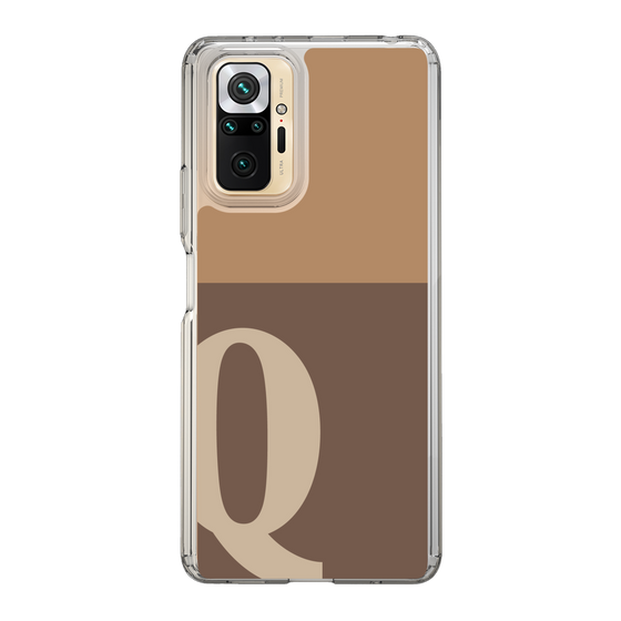 Slim Protection Case［ Original - initial two tone - Q brown ］