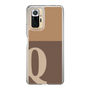 Slim Protection Case［ Original - initial two tone - Q brown ］