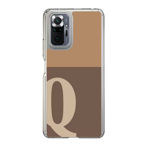 Slim Protection Case［ Original - initial two tone - Q brown ］