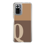 Slim Protection Case［ Original - initial two tone - Q brown ］