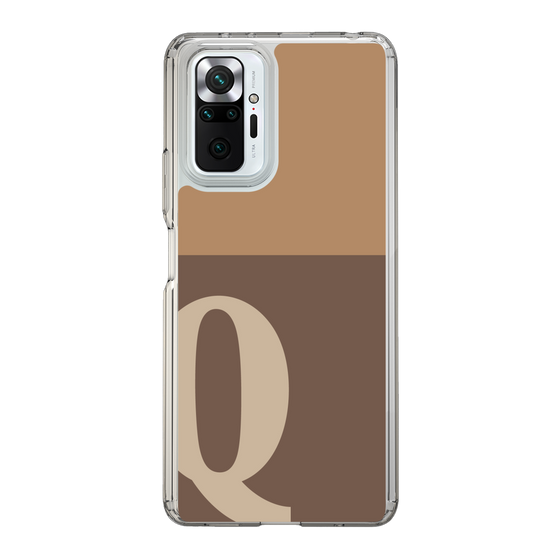 Slim Protection Case［ Original - initial two tone - Q brown ］