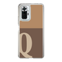 Slim Protection Case［ Original - initial two tone - Q brown ］