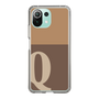 Slim Protection Case［ Original - initial two tone - Q brown ］
