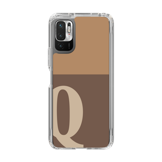 Slim Protection Case［ Original - initial two tone - Q brown ］