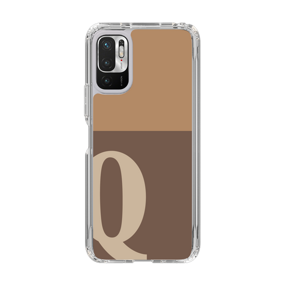 Slim Protection Case［ Original - initial two tone - Q brown ］