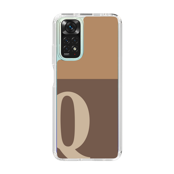 Slim Protection Case［ Original - initial two tone - Q brown ］