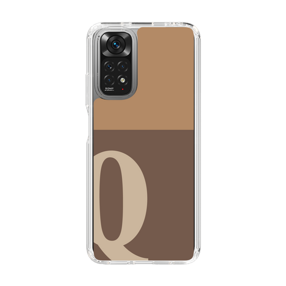 Slim Protection Case［ Original - initial two tone - Q brown ］