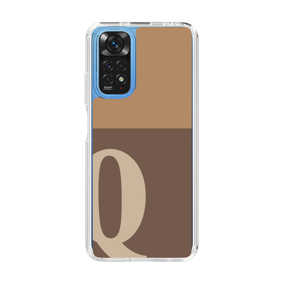 Slim Protection Case［ Original - initial two tone - Q brown ］