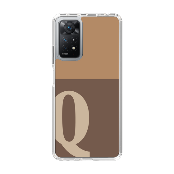 Slim Protection Case［ Original - initial two tone - Q brown ］