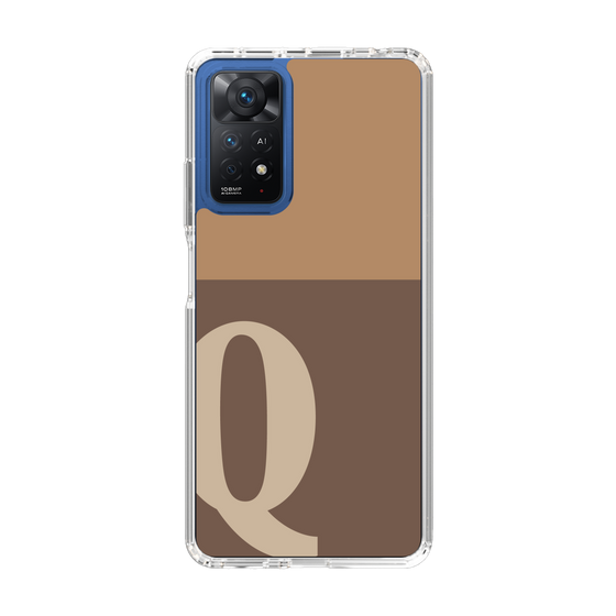 Slim Protection Case［ Original - initial two tone - Q brown ］