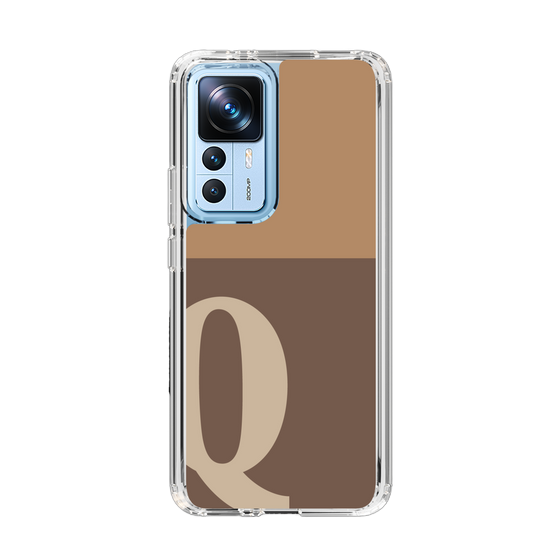 Slim Protection Case［ Original - initial two tone - Q brown ］