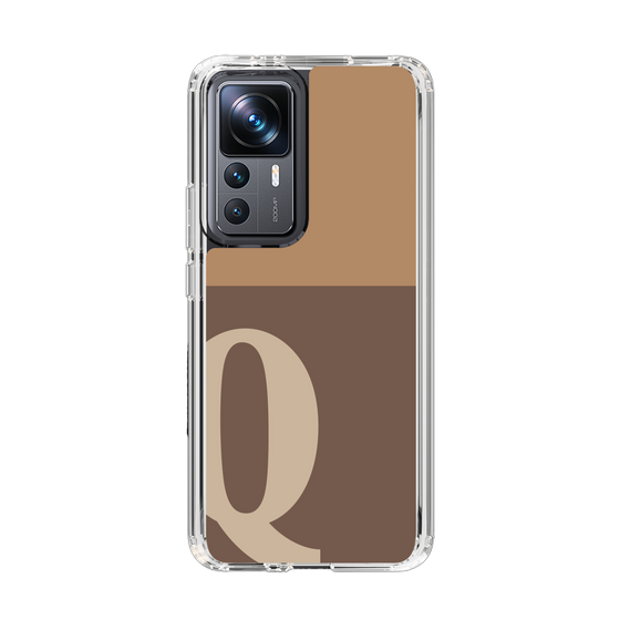 Slim Protection Case［ Original - initial two tone - Q brown ］