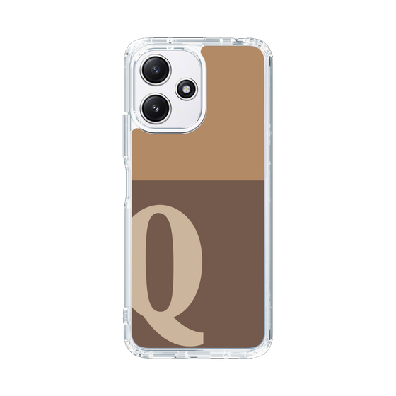 Slim Protection Case［ Original - initial two tone - Q brown ］