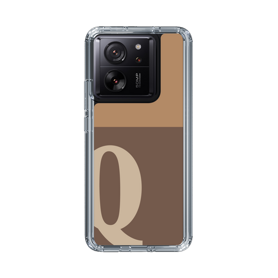 Slim Protection Case［ Original - initial two tone - Q brown ］
