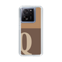 Slim Protection Case［ Original - initial two tone - Q brown ］
