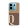 Slim Protection Case［ Original - initial two tone - Q brown ］