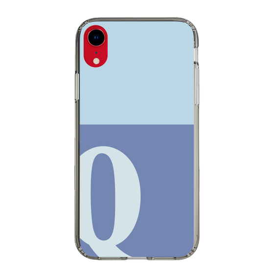 Slim Protection Case［ Original - initial two tone - Q blue ］