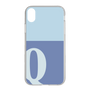Slim Protection Case［ Original - initial two tone - Q blue ］
