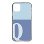 Slim Protection Case［ Original - initial two tone - Q blue ］