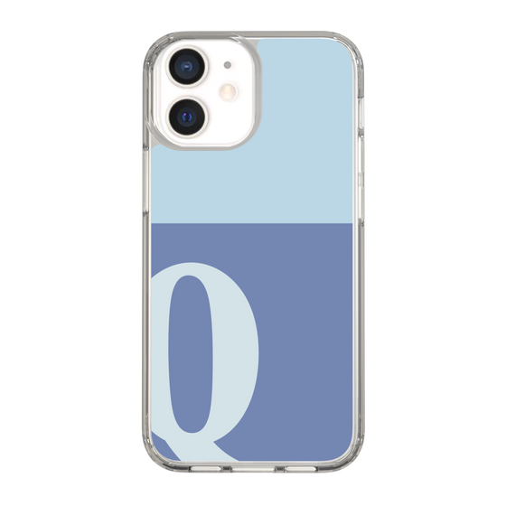 Slim Protection Case［ Original - initial two tone - Q blue ］