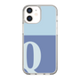 Slim Protection Case［ Original - initial two tone - Q blue ］