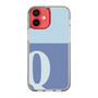 Slim Protection Case［ Original - initial two tone - Q blue ］