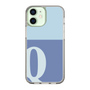 Slim Protection Case［ Original - initial two tone - Q blue ］