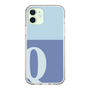 Slim Protection Case［ Original - initial two tone - Q blue ］