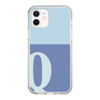 Slim Protection Case［ Original - initial two tone - Q blue ］