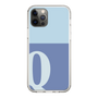 Slim Protection Case［ Original - initial two tone - Q blue ］